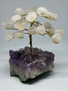 Árvore de Quartzo Rosa