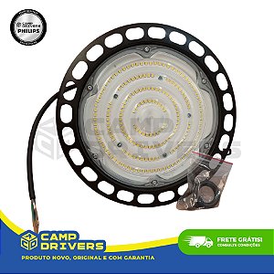 LUMINARIA HIGH BAY 100W 15.000LM 6500K UFO BRASILED ESSENTIAL