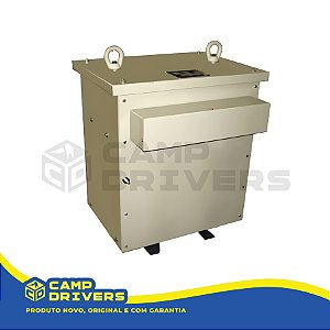 AUTO TRAFO TRIF. POT. 15KVA P. 220V S. 380V C/ CAIXA