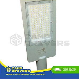 SL001-1P-100 LUMINÁRIA PÚBLICA SMART BLS SL10 5000K 100W 15000LM IP66 IK09 PF 0.9 7 PINOS