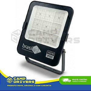 REFLETOR FLOODLIGHT FL002-1P-100 MIDPRO3 100W 10.000LM FD 0.9 6500K