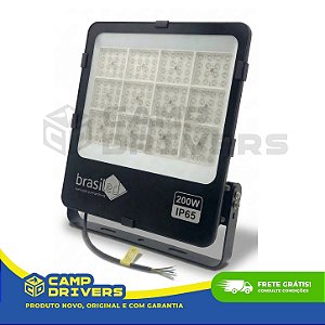REFLETOR FLOODLIGHT FL002-1P-200 MIDPRO3 200W 20.000LM FP 0.9 6500K