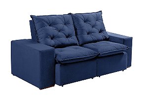SOFA RETR MANAUS 180 VEL AZUL/800 - EVIDENCE