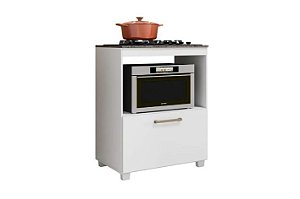 BALCAO COOKTOP TURIM 4/5 BOCAS BRANCO - FIORELLO
