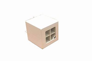 KIT COM 2 PES PLASTICO - BRANCO - NOVO HORIZONTE