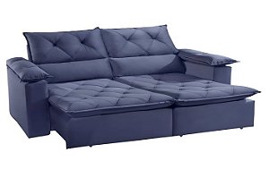 SOFA RETR IRON 180 - VEL AZUL/3040-07 - INNOVE