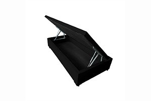 BOX BAU *88 SUEDE PRETO - UNIFLEX