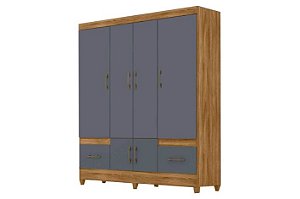 GR. MS912 6PTS 2 GAV - FR/CINZA - MOVAL