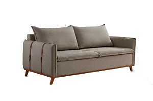 SOFA AVARE 200CM LINHO CLARO/419 - EST TEIXEIRA