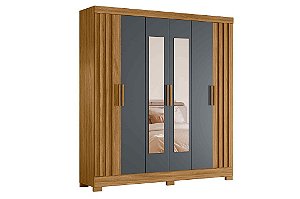 GR.2140 VALENCIA RIPADO 6PTS C/ESP FREIJO/CINZA - MOVAL