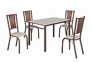 CJ MUNIQUE BASE MALIBU GRANITADA OFF 120X75 MARROM TEC164