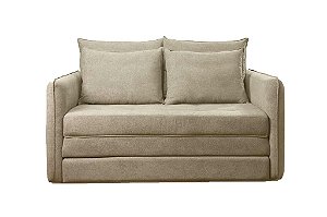 SOFA CAMA NORONHA VEL CAPPUC/525-BR P/ COLCHAO - JC ESTOF