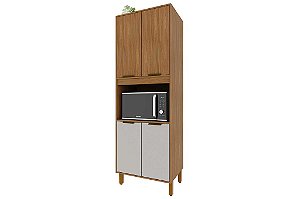 PANELEIRO COZ TORONTO 1 FORNO 4PTS FREIJO/OFF - INDEKES