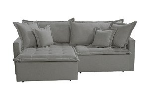 SOFA RETR SF.2360 ZOE 260CM LINHO CHUMBO/06 - INNOVE