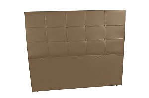 CABECEIRA PARIS 158 QUEEN LIN MARROM - CRONOS ESTOF