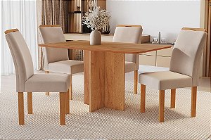 CJ MESA SALINAS 120X80 TP MAD C/4 CAD LONDRES T169 - CEL