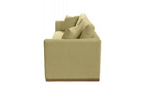 SOFA FIXO EGITO 220CM LINHO BEGE/014 - FERONI