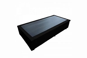 BOX BAU SOLTEIRO 0,88X1,88 KORINO PRETO/107