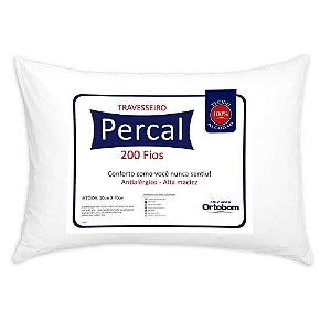 TRAVESSEIRO PERCAL 200FIOS PLUS