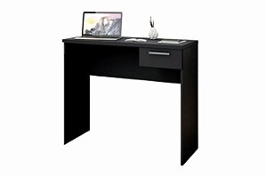 MESA OFFICE COM 1 GAVETA 900 MM - PRETO
