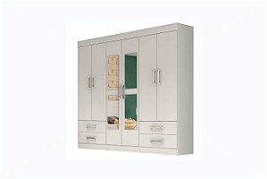 GR. HERCULES 6PTS C/ESPELHO COR BRANCO - CARIOCA