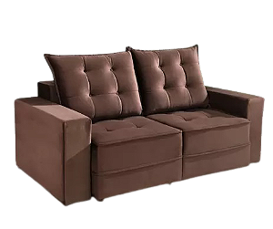SOFA RECLINAVEL BARI 1.80 - MARROM/815