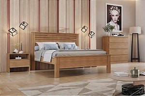 CAMA CASAL VERONA PLUS N. HORIZONTE - COR CUMARU