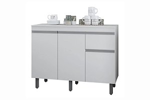 BALCAO 120 C/PT VOLLARE BRANCO - FIORELLO