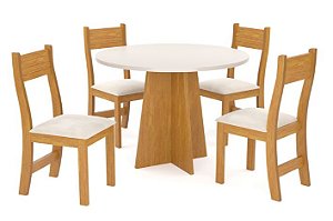 MESA FLIPP/SLIN -REDONDA MEL/OFF - VIERO