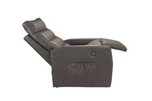 POLTRONA DO PAPAI SIENA VEL CINZA/2303 – LUXURY