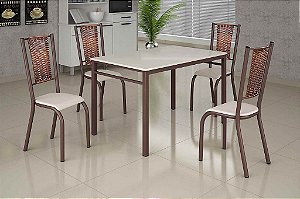 CJ MUNIQUE BASE MALIBU GRANITADA OFF 120X75 MARROM TEC164