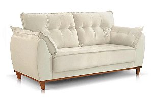 SOFA 3 LUG ESPANHA LINHO MARFIM/504 - JC ESTOFADOS