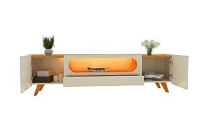 BANCADA NOBRE LED 2.12 NATURE/OFF - GELIUS