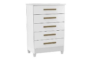 COMODA PAOLA 5GAV BRANCO - RUD RACK