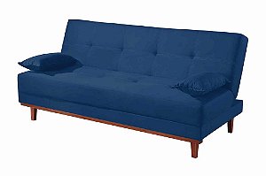 SOFA CAMA SF.5860 MADRID/19 VEL AZUL 2308/A - LUXURY