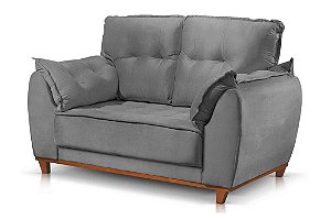 SOFA 2 LUG SF.4420 ESPANHA 147CM LINHO CINZA/566 - JC ESTOF