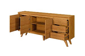 BUFFET VERTEX 3PTA 3 GAV 180CM NATURALE - MAVAULAR