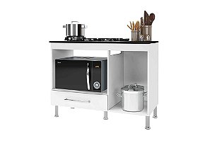 MULTIUSO COOKTOP 1.05 4 BOCAS 1PT 1GAV BR/PTO - INDEKES