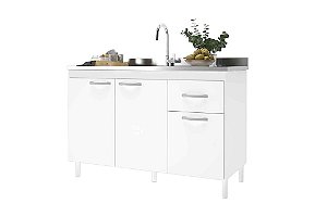 BALCAO BRASIL P/ PIA 120 POP 3PTS 1GAV BRANCO - INDEKES