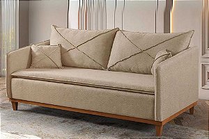SOFA LIVING LISBOA LINHO BEGE/24 - BOARETO