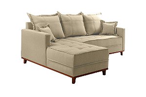 SOFA SF.2210 CHAISE MILAO LINHO BEGE/1014 - EVIDENCE