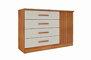 COMODA BARCELONA 4GAV 1PT RIP CINAMOMO/OFF - TCIL