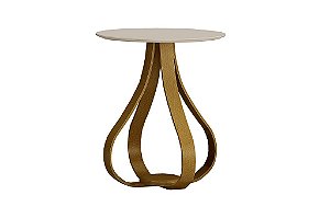 MESA CANTO/CEBOLA ROMA ALT 70 DIAM 60 OFF - DELINE DECOR