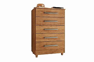 COMODA PAOLA 5GAV CEDRO - RUD RACK