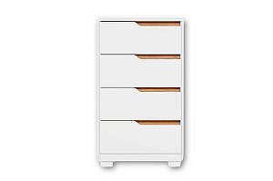 COMODA SOLE 4GAV BRANCO - ALBATROZ