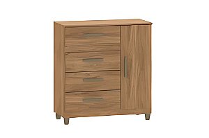 COMODA LEME 4GV 1PT MEL - FELLICCI