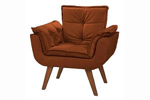 POLTR OPALA VEL TERRACOTA - LUA ESTOFADOS