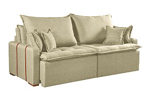 SOFA RETR S/CX ORFEU 200CM TEC B03 - NOBLY