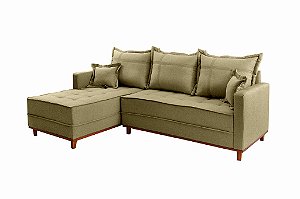 SOFA SF.2210 CHAISE MILAO LINHO BEGE/1020 - EVIDENCE