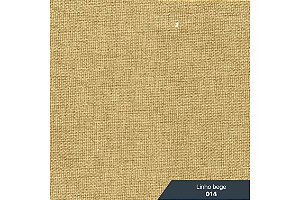 SOFA FIXO ZOE 230CM LINHO BEGE/014 - FERONI